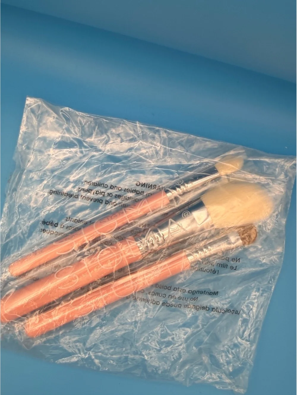 Sigma Beauty Most Loved Brush Set F40 E25 E55 Makeup Brushes Pink 3 Piece
